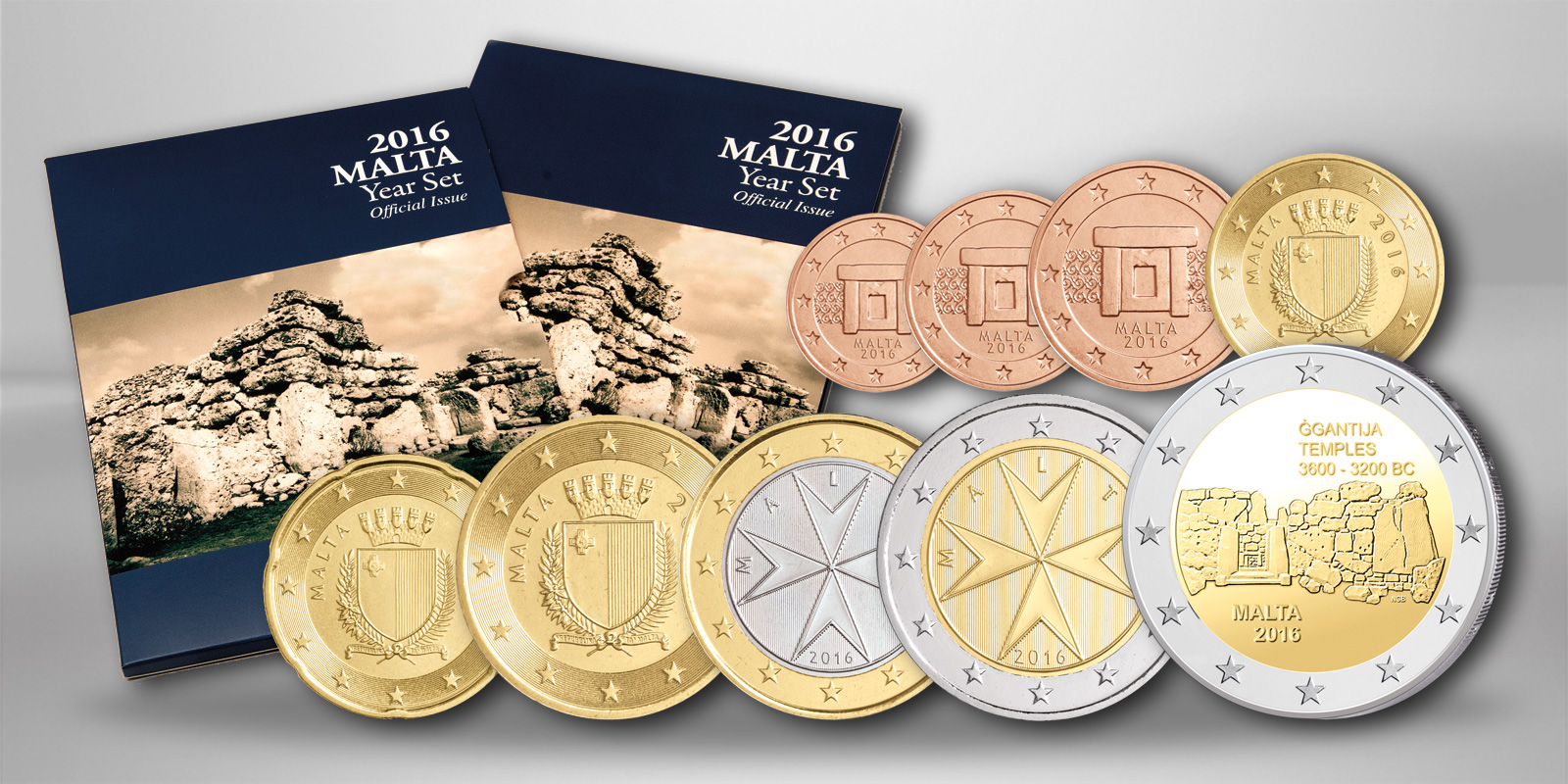 Kursmünzensatz 2016 Malta st