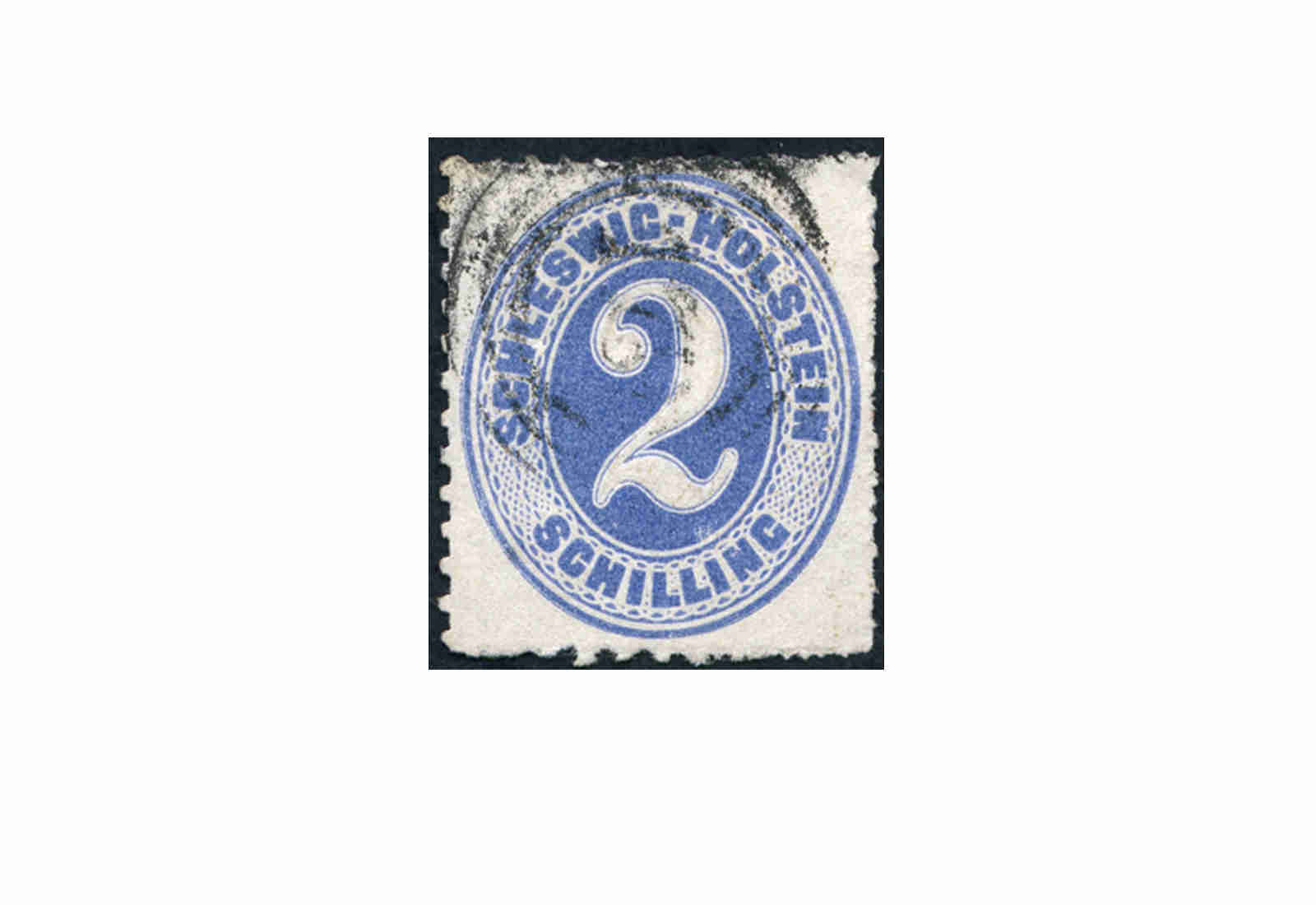 Briefmarke Altdeutschland Schleswig-Holstein Freimarke 1865 Michel-Nr. 11 gestempelt