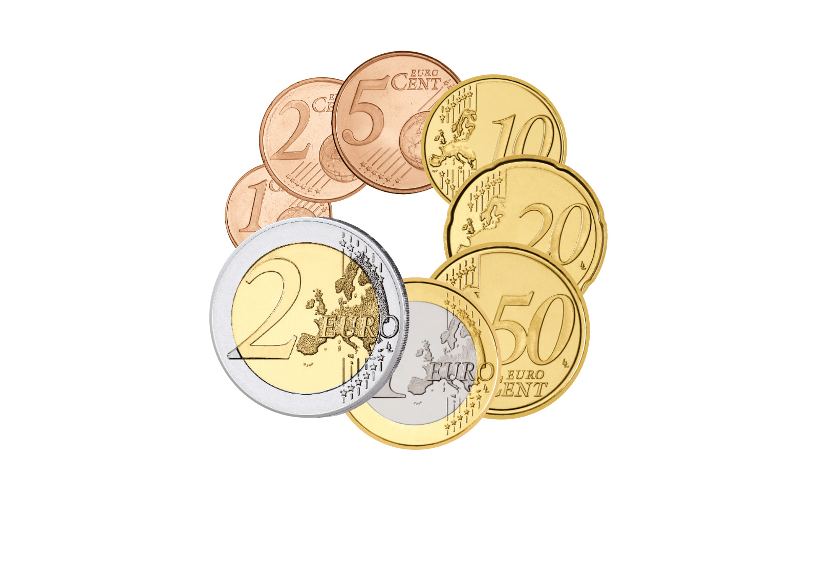 Kursmünzensatz 2017 Vatikan Päpstliches Wappen st im Blister