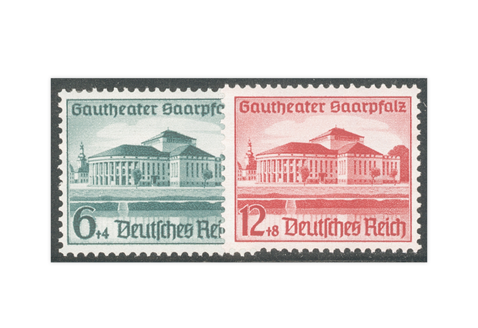 Deutsches Reich Mi.Nr. 673/674 postfrisch Gautheater Saar 1938