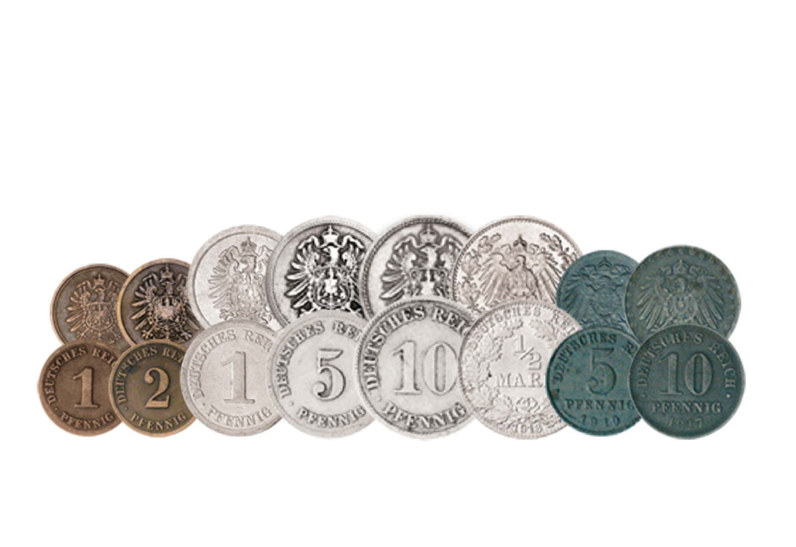 Münzen Lot Kaiserreich
