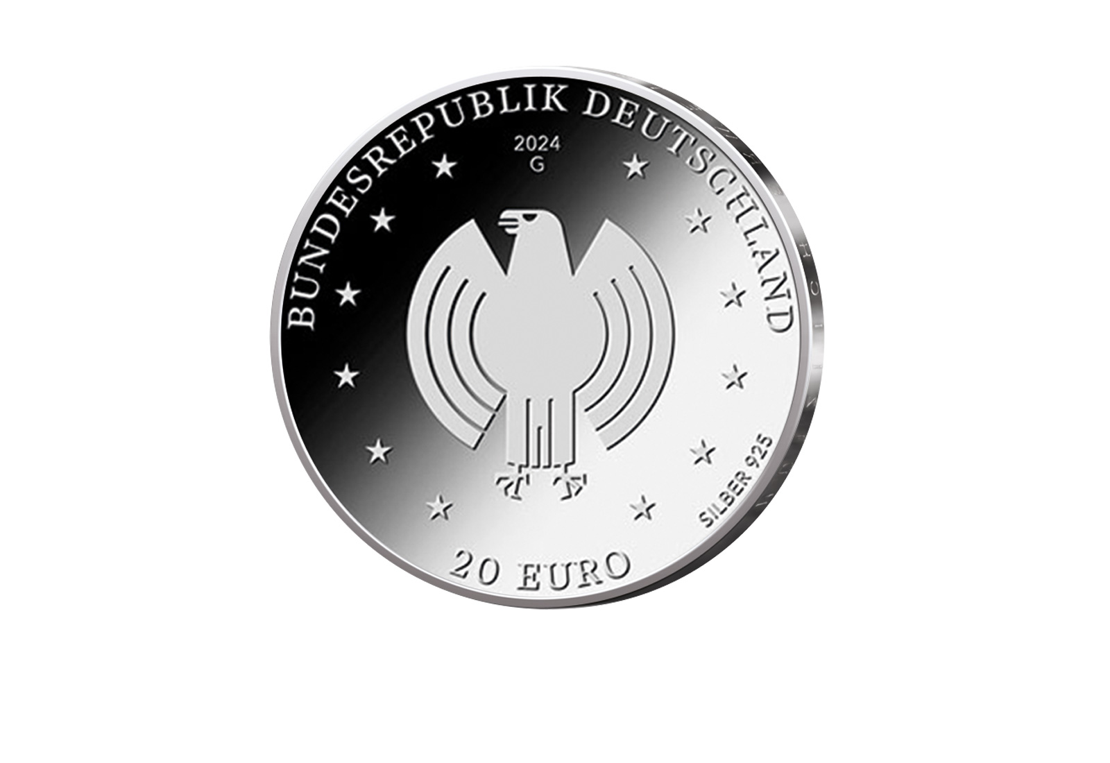 20 Euro Silbermünze 2024 Deutschland 75 Jahre Grundgesetz st