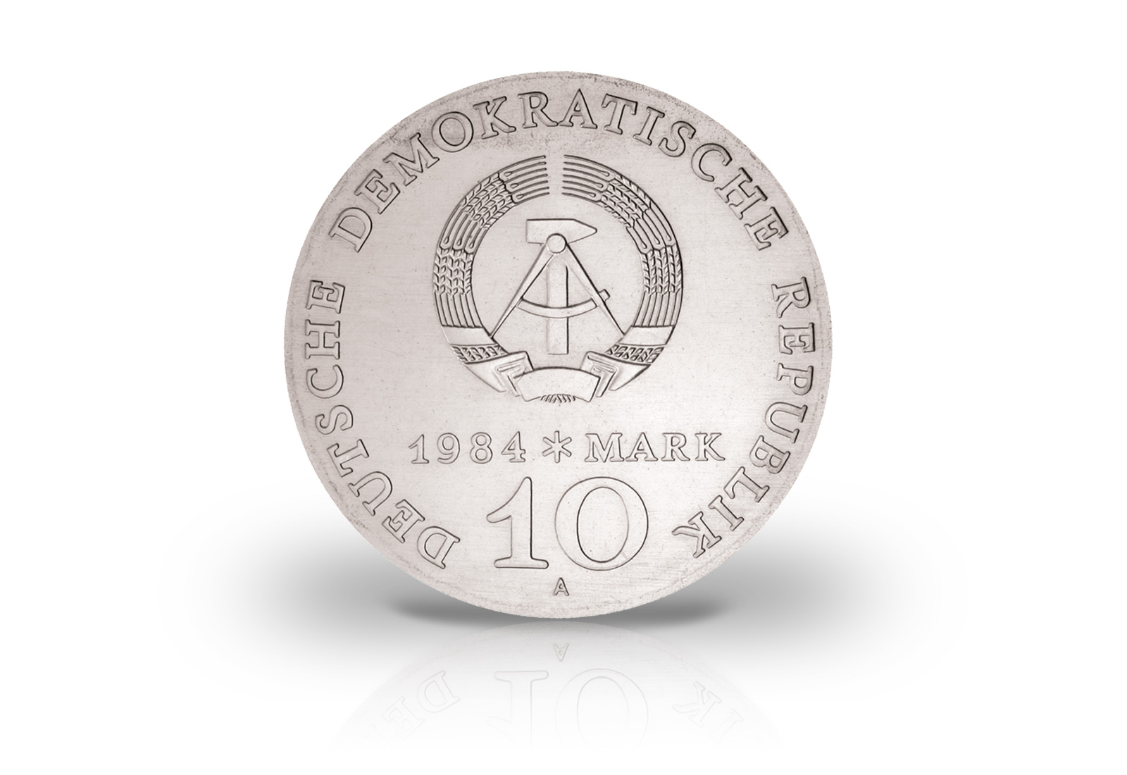 10 Mark Gedenkmünze 1983 DDR Alfred Brehm Jaeger-Nr. 1597