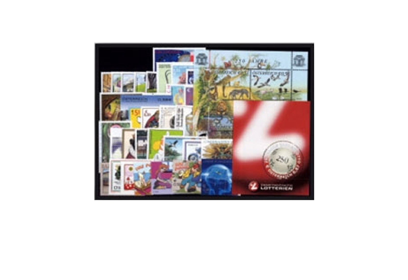 Österreich Jahrgang 2002 gestempelt