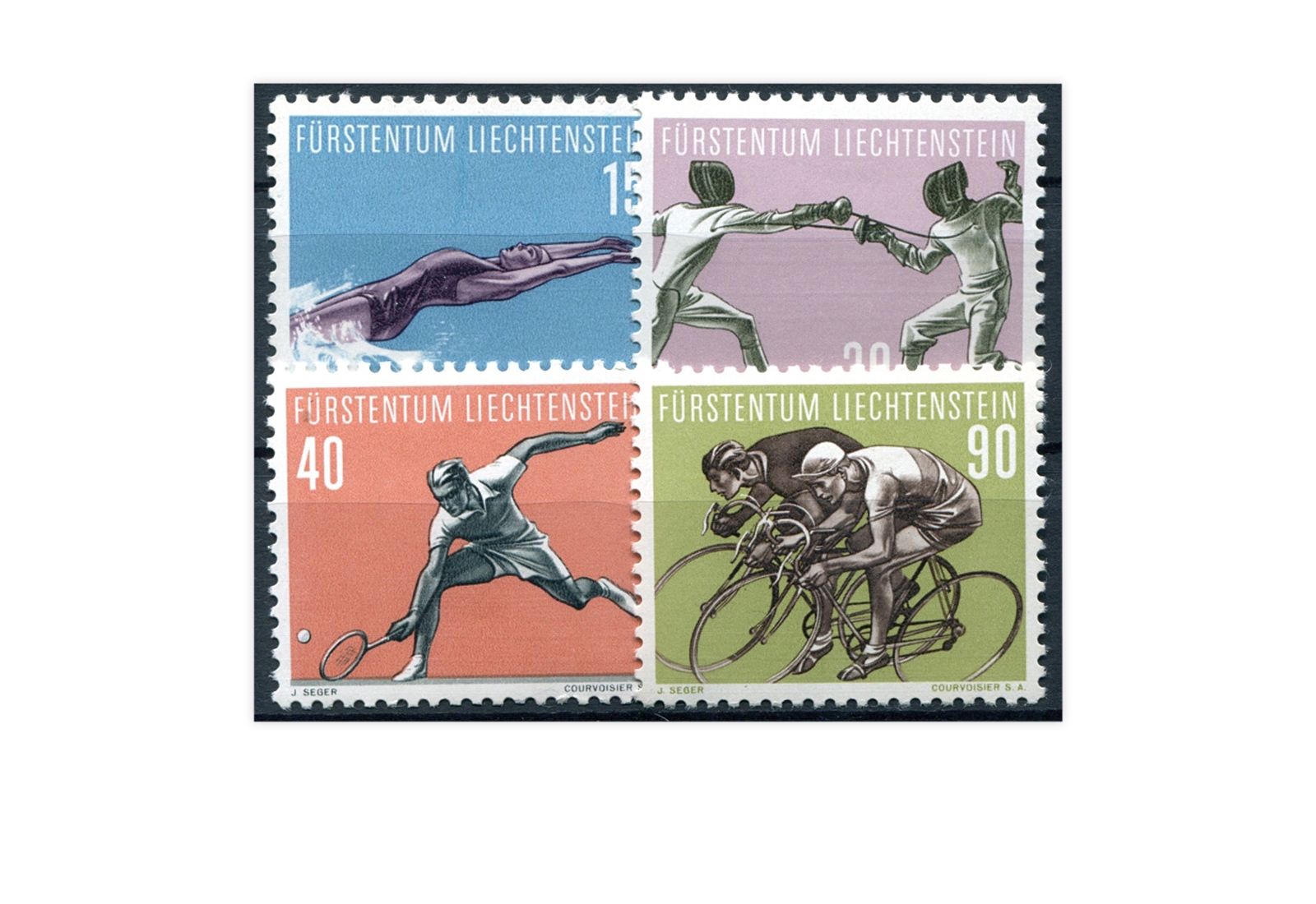 Liechtenstein Mi.Nr. 365/68 gest.