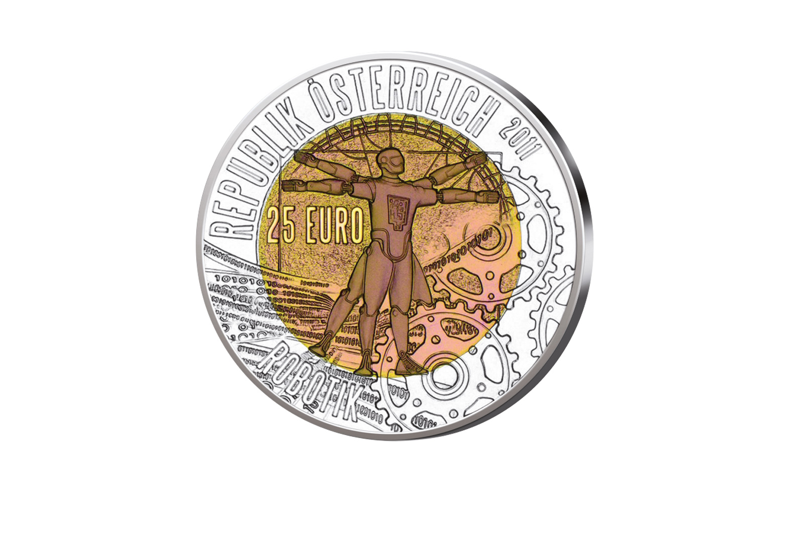 25 Euro 2011 Österreich Robotik hgh