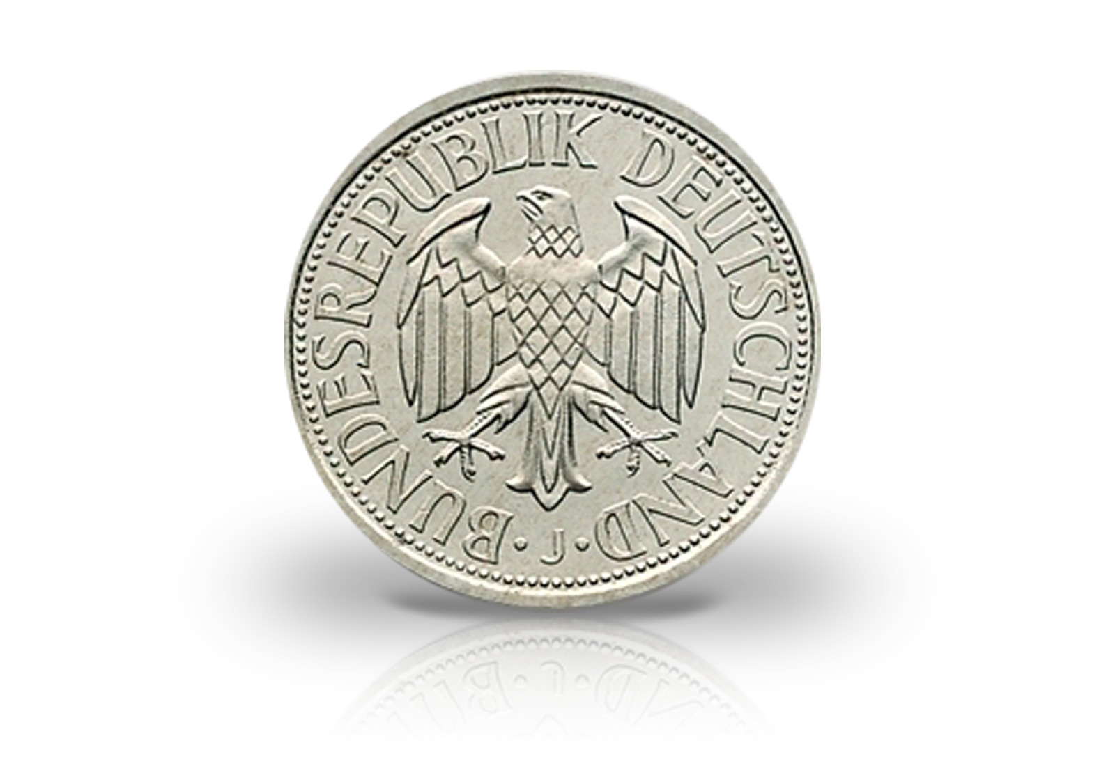 2 DM 1951 BRD Ähren Prägestätte J Jaeger-Nr. 386