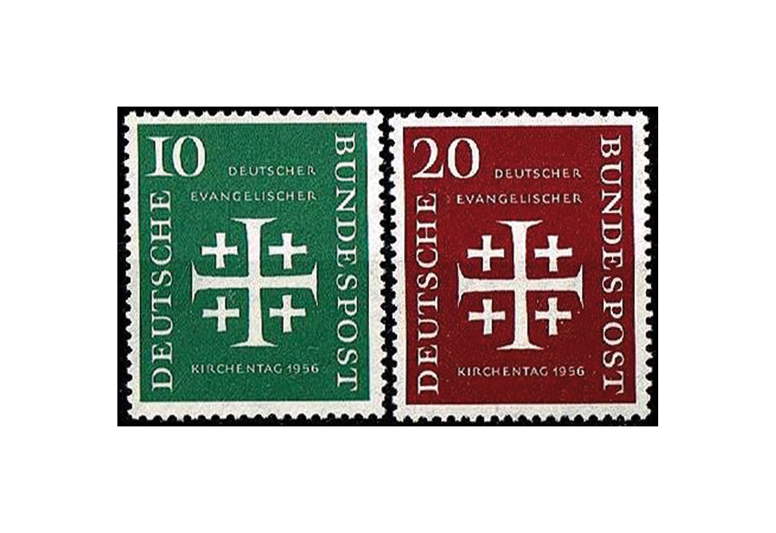 Briefmarken BRD Jugend 1956 Michel-Nr. 235-236 postfrisch