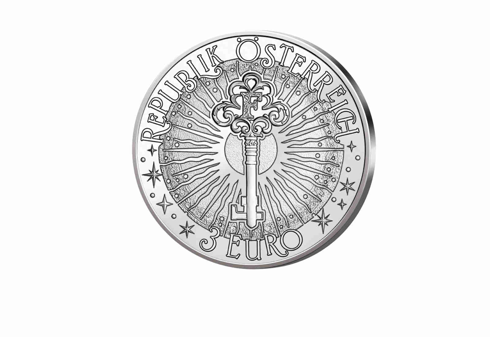 3 Euro 2026 Österreich "Der Hippokamp - Serie: Fantastische Fabelwesen" bfr.