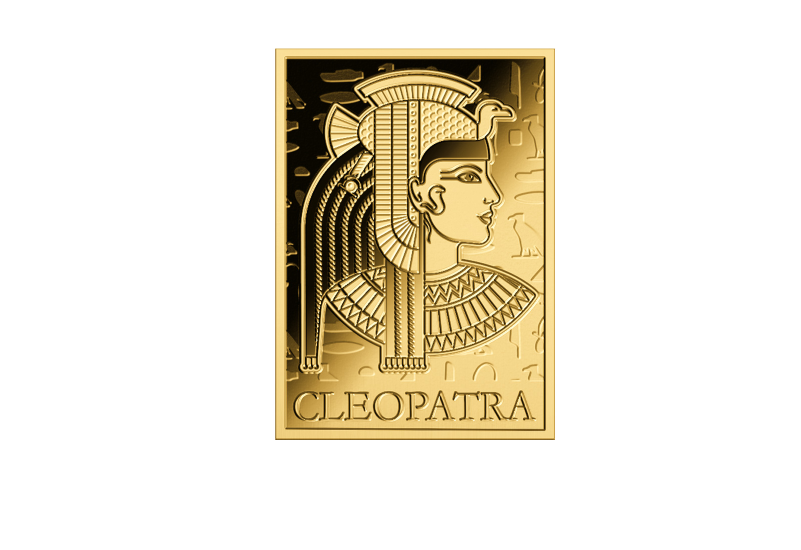 Goldcard Motiv Cleopatra 999/1000 Gold