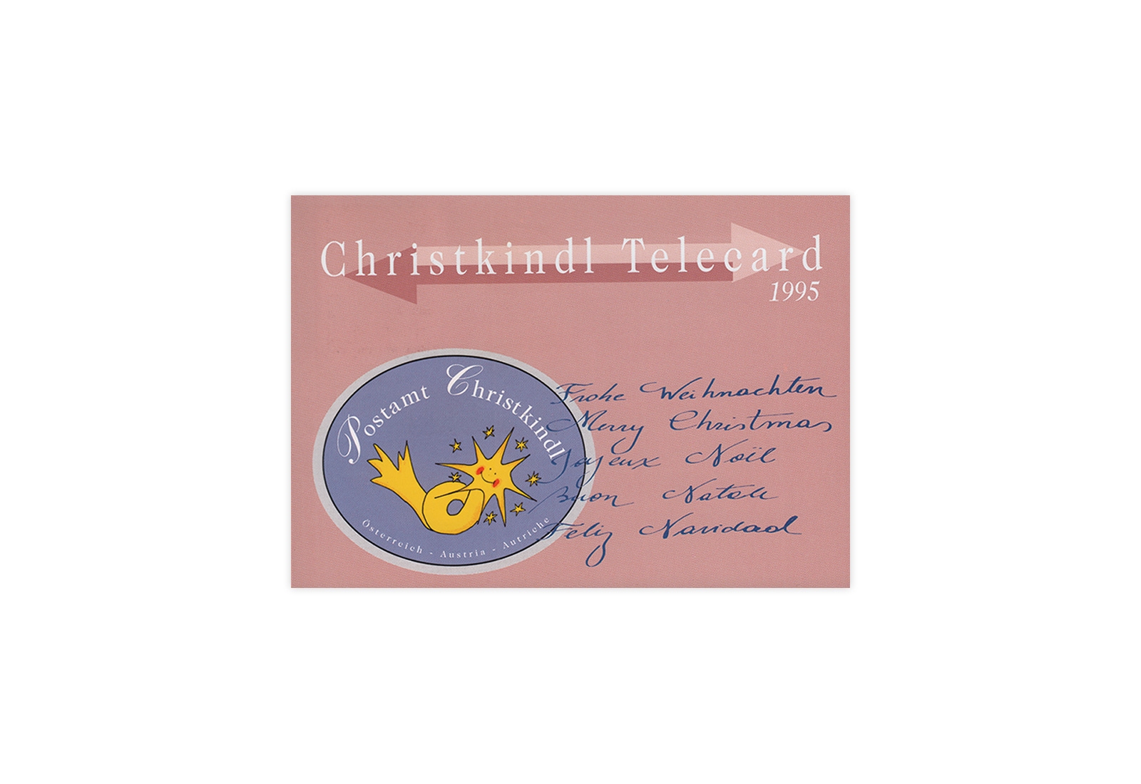 Österreich Christkindl Telecard 1995/96