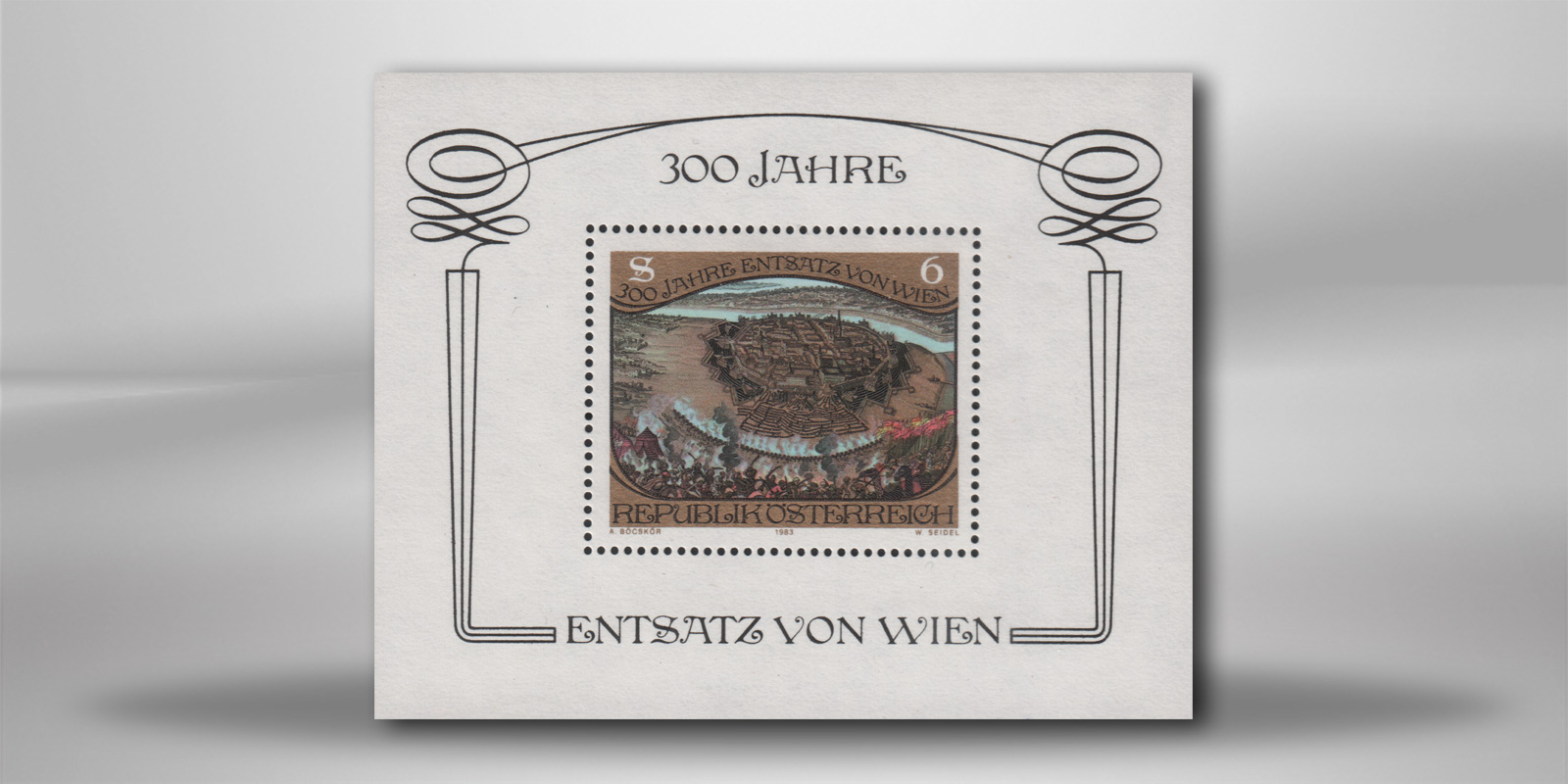 Österreich Block 6 ** 300 Jahre Entsatz von Wien
