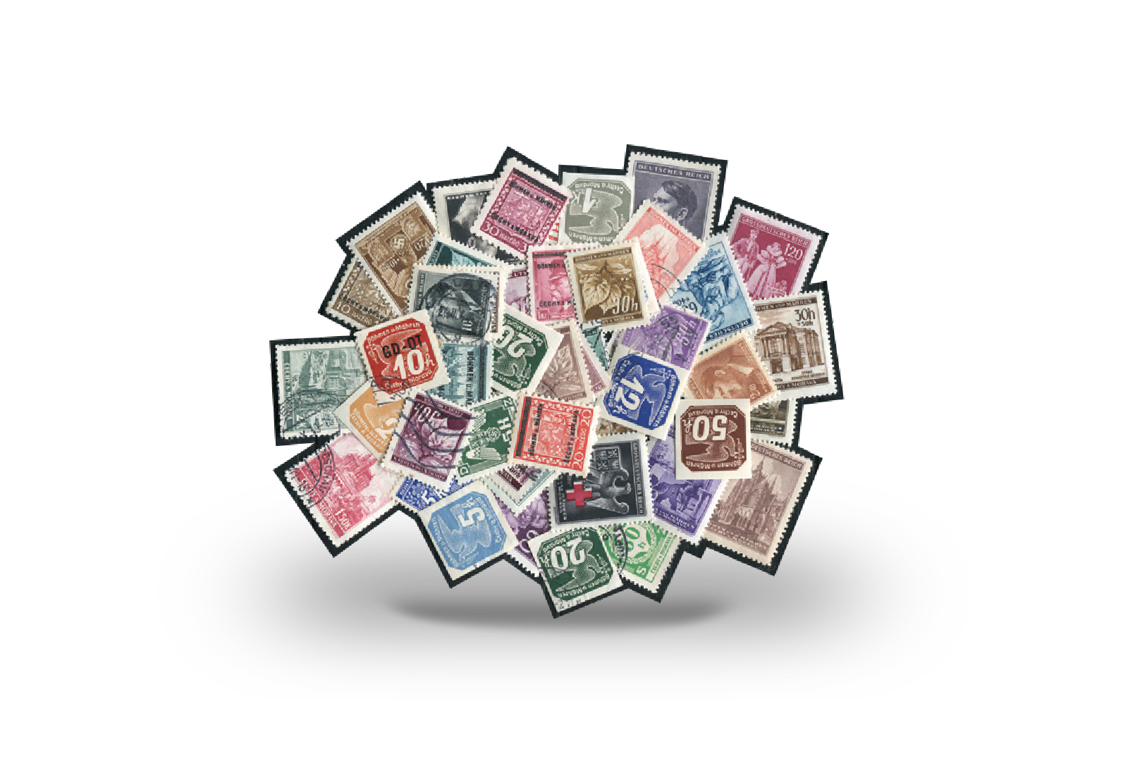 Briefmarken Deutsches Reich 1939-1945 Böhmen und Mähren