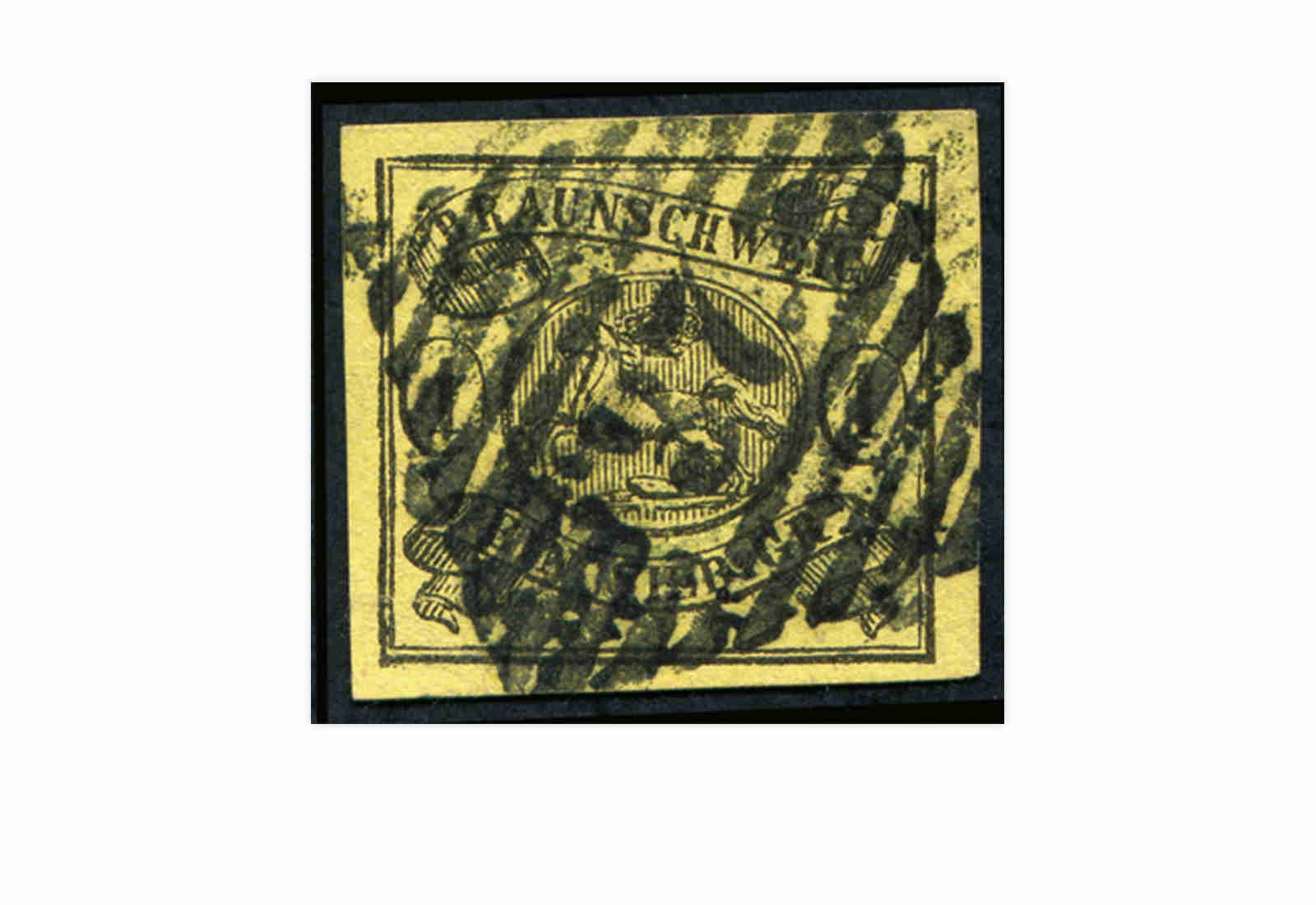 Briefmarke Altdeutschland Braunschweig Freimarke 1861 Michel-Nr. 11 gestempelt
