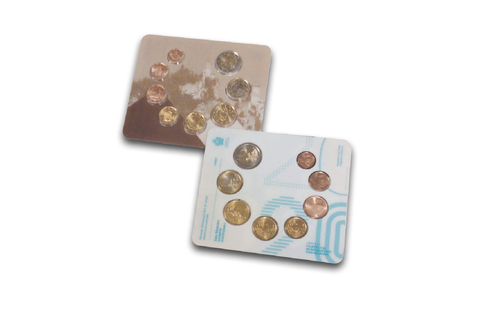 Kursmünzensatz 2020 San Marino st im Blister