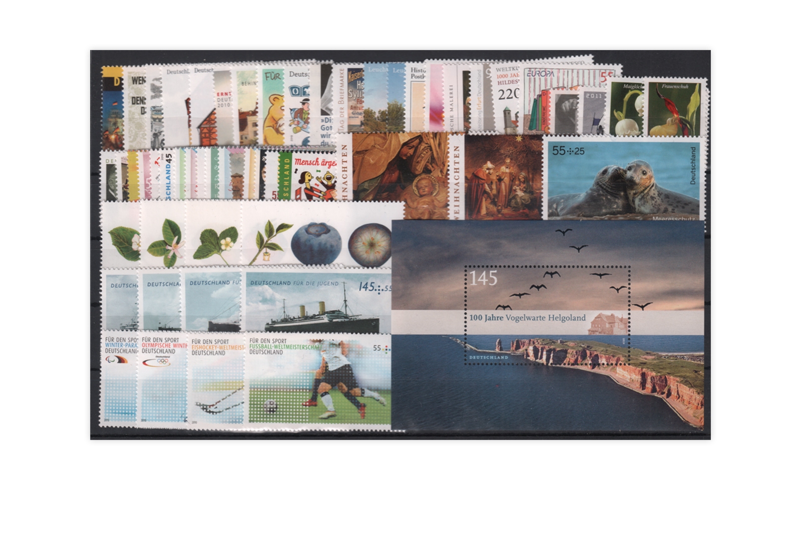 BRD Jahrgang 2010 gestempelt