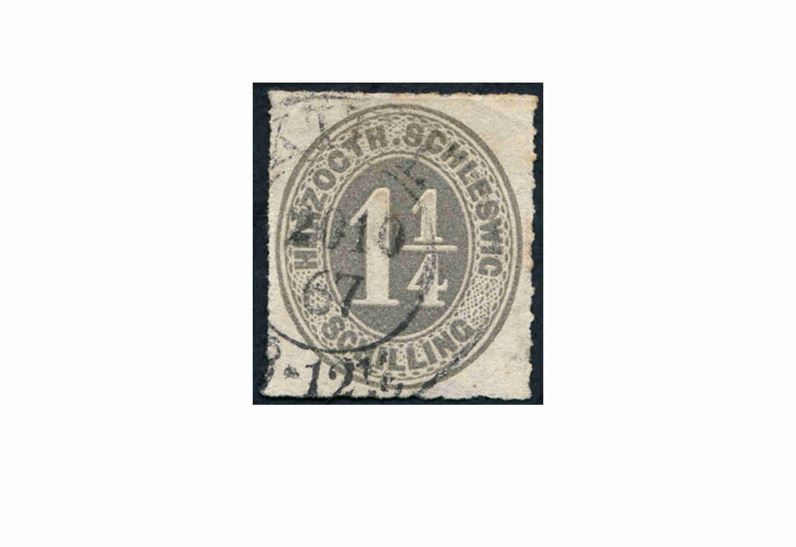 Briefmarke Altdeutschland Schleswig-Holstein Freimarke 1867 Michel-Nr. 18 gestempelt