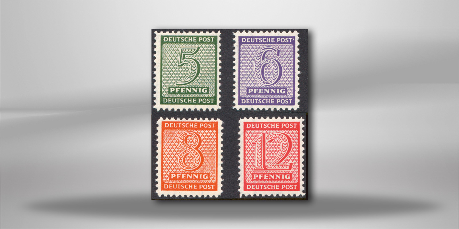 Briefmarken SBZ Michel-Nr. 120 X/123 X postfrisch