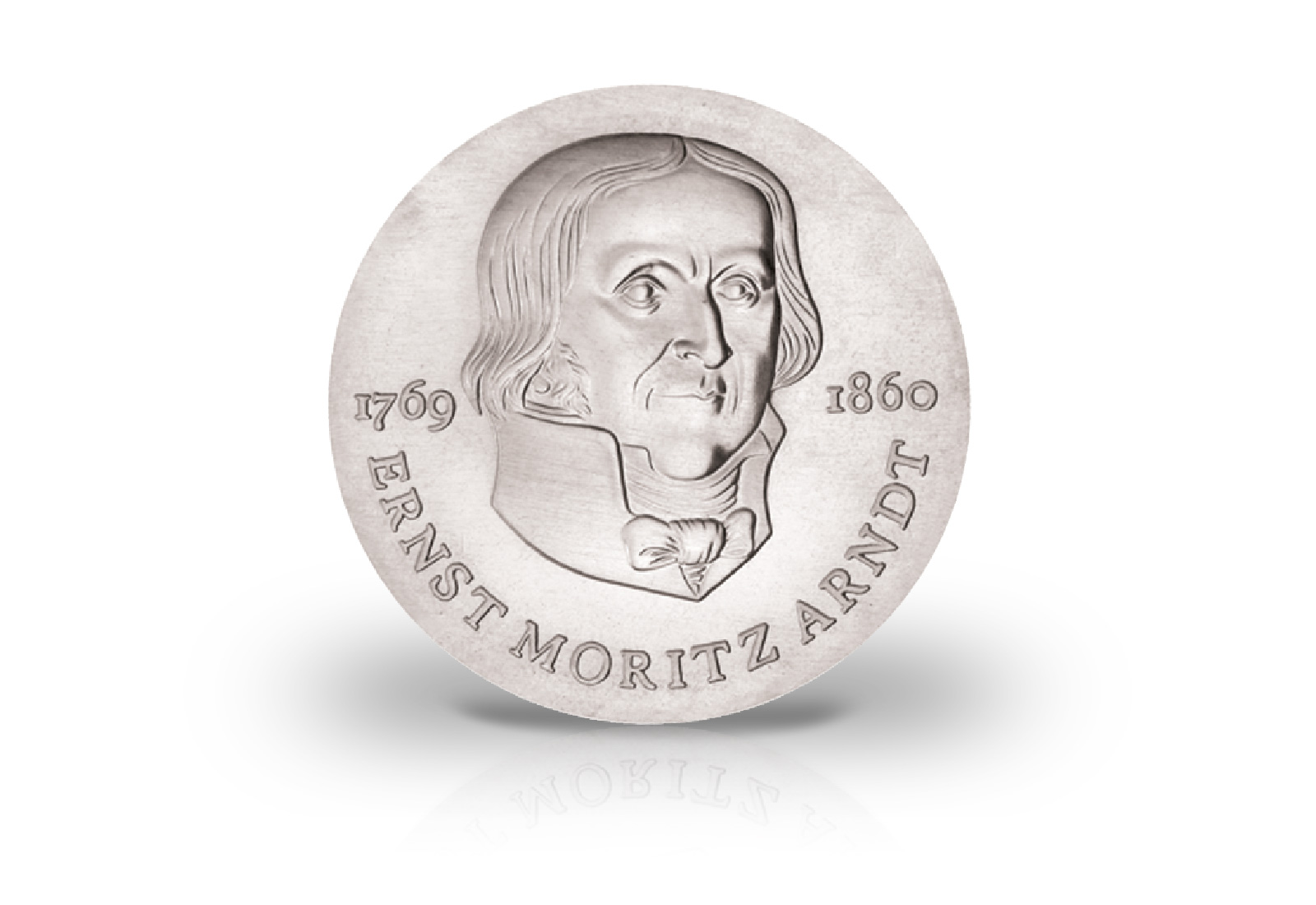 20 Mark Gedenkmünze 1985 DDR Ernst Moritz Arndt Jaeger-Nr. 1605