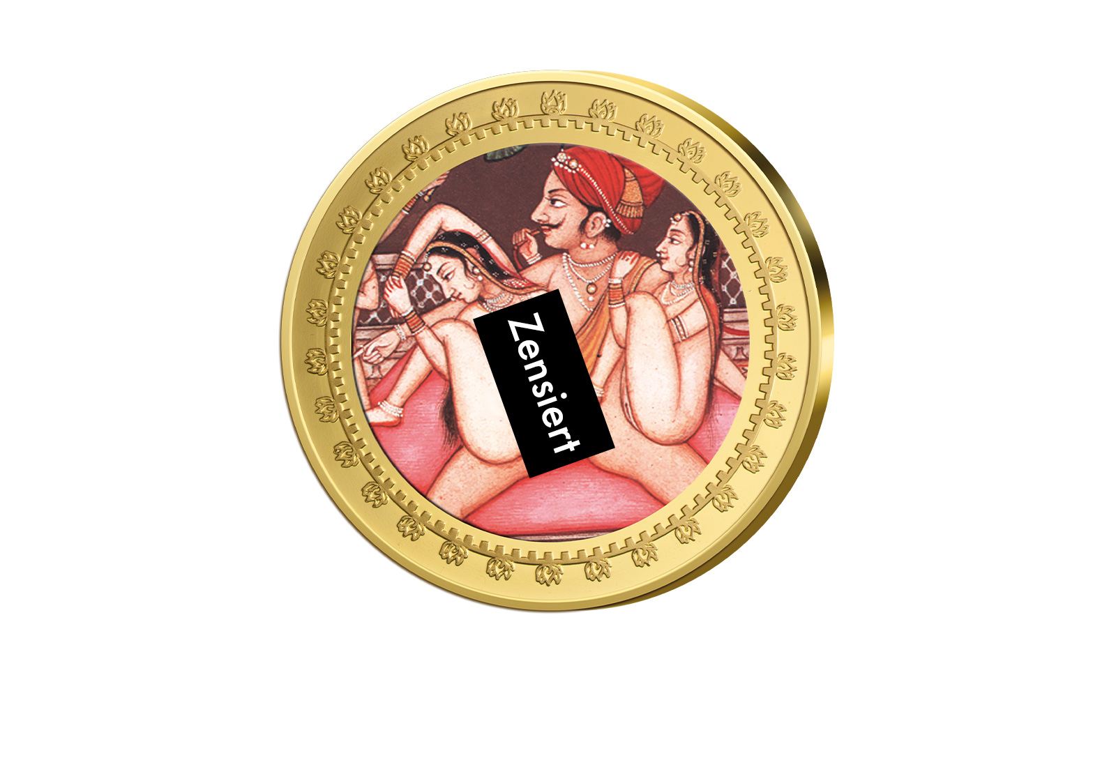 Kamasutra Farbapplikation Vereinigung der Kuhherde