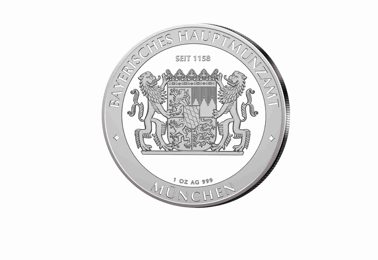 Silbermünze 1 oz 1 Bayern Thaler 2026 Schloss Neuschwanstein st