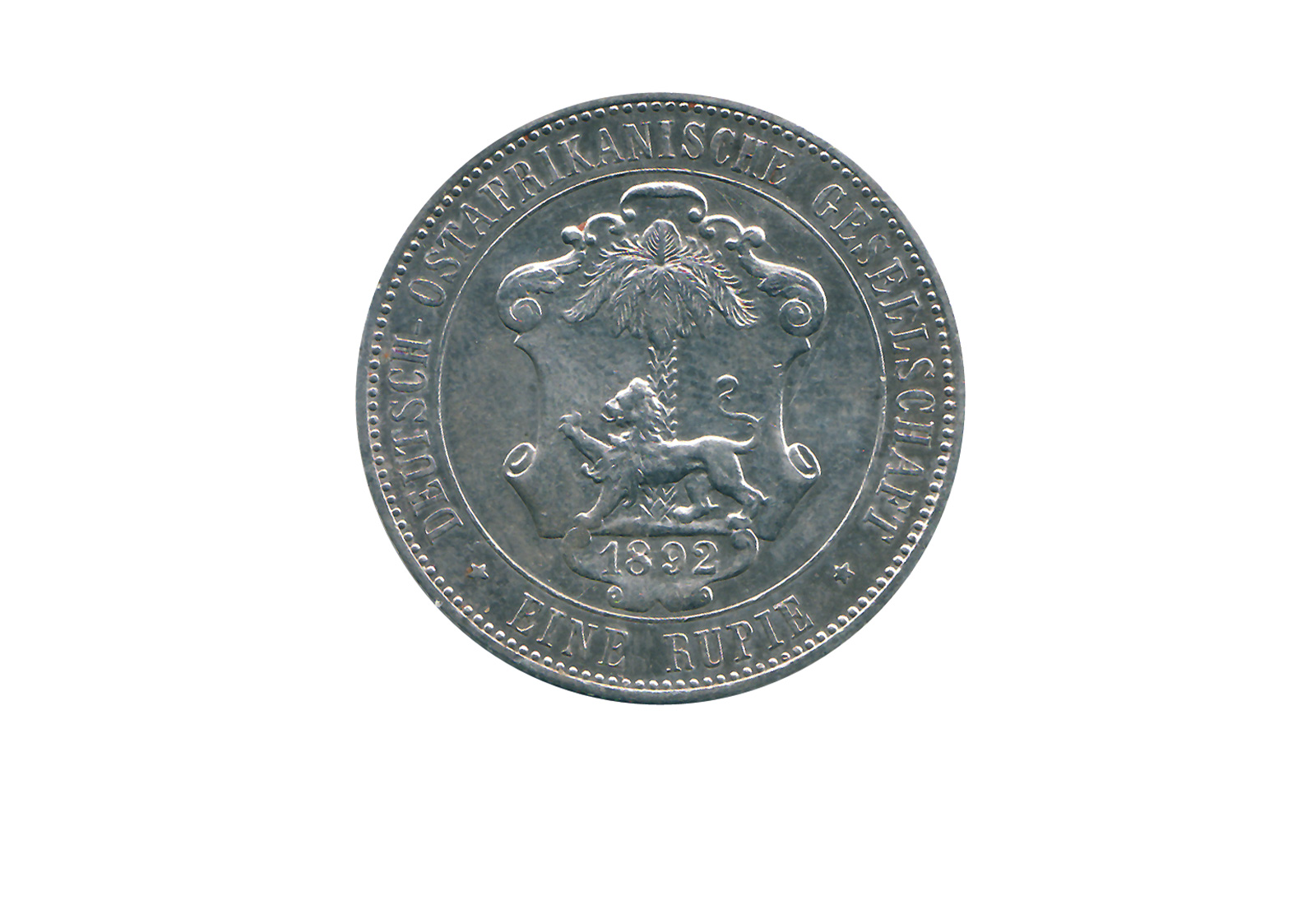 1 Rupie Deutschland-Ostafrika 1890 - 1902 ss-vz Jaeger-Nr. 713