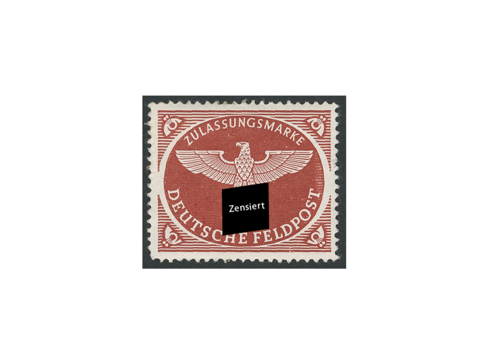 Briefmarke Deutsches Reich Feldpostpäckchen 1942 Michel-Nr. 2 A postfrisch