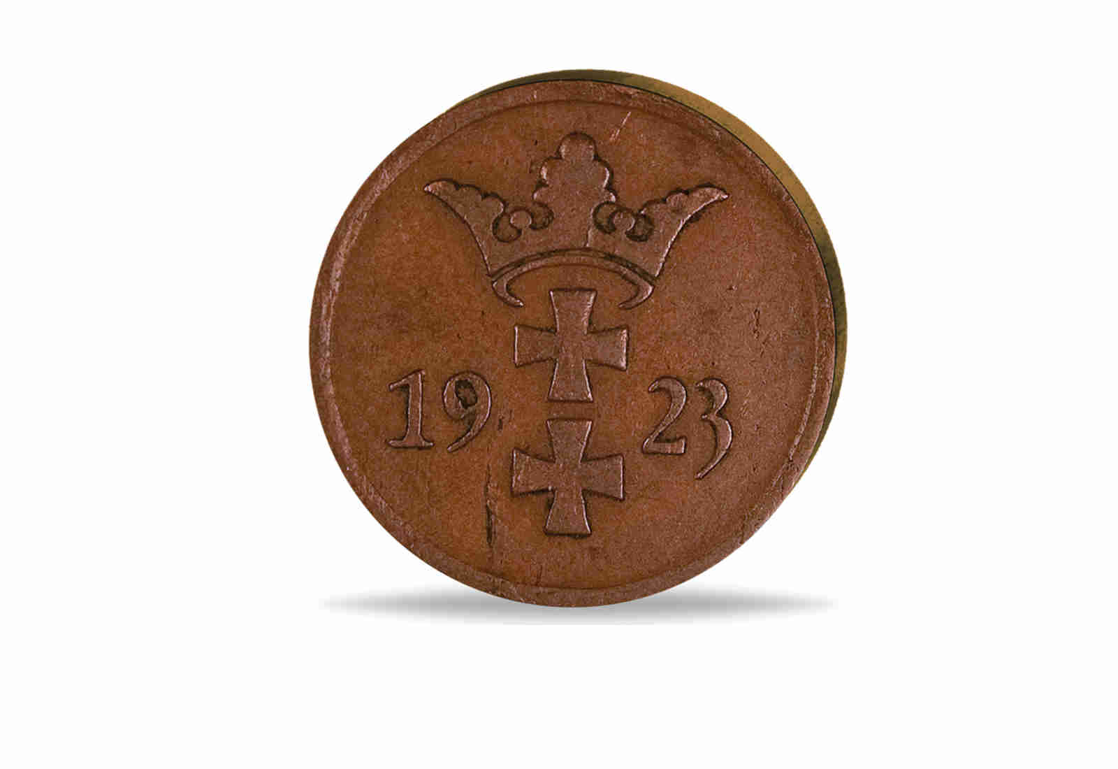 2 Pfennige 1923-1937 Danzig Wappen Jaeger Nr. D3