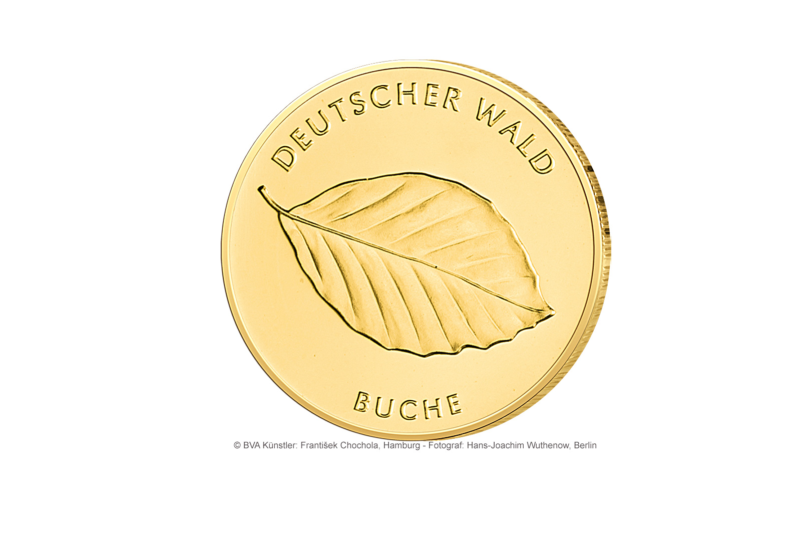 20 Euro 2011 Goldmünze Deutschland Buche Prägestätte unserer Wahl