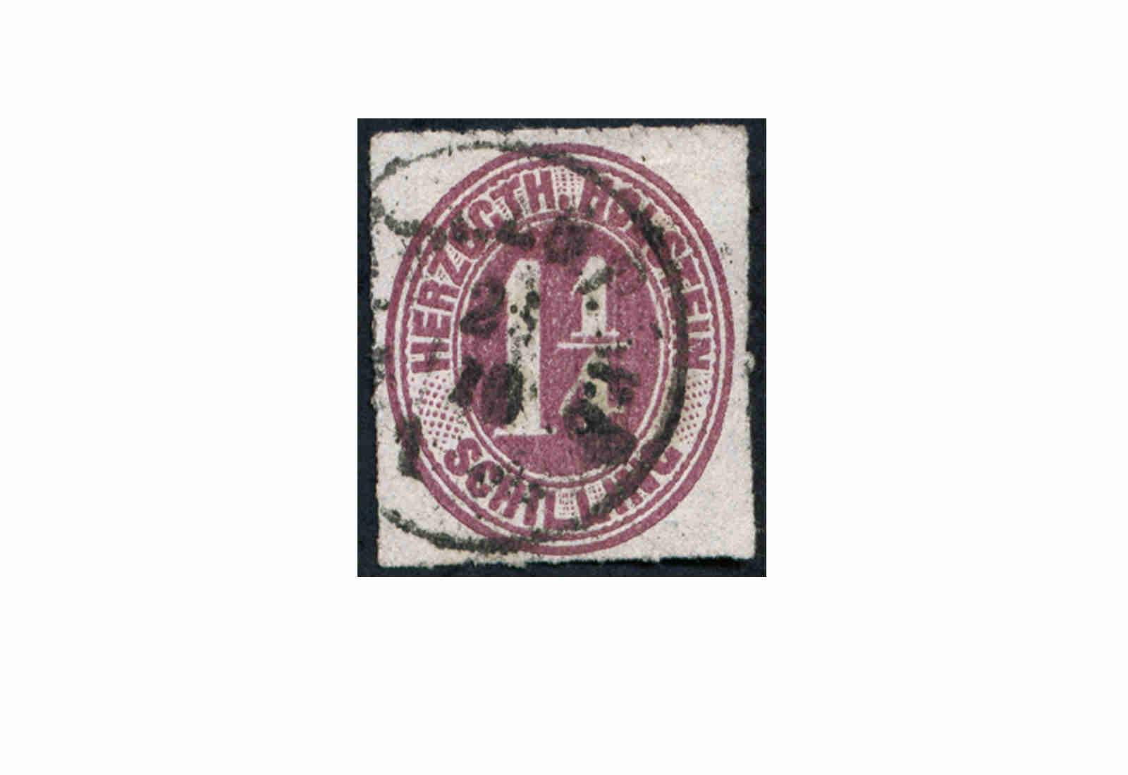 Briefmarke Altdeutschland Schleswig-Holstein Freimarke 1865-1866 Michel-Nr. 22 gestempelt