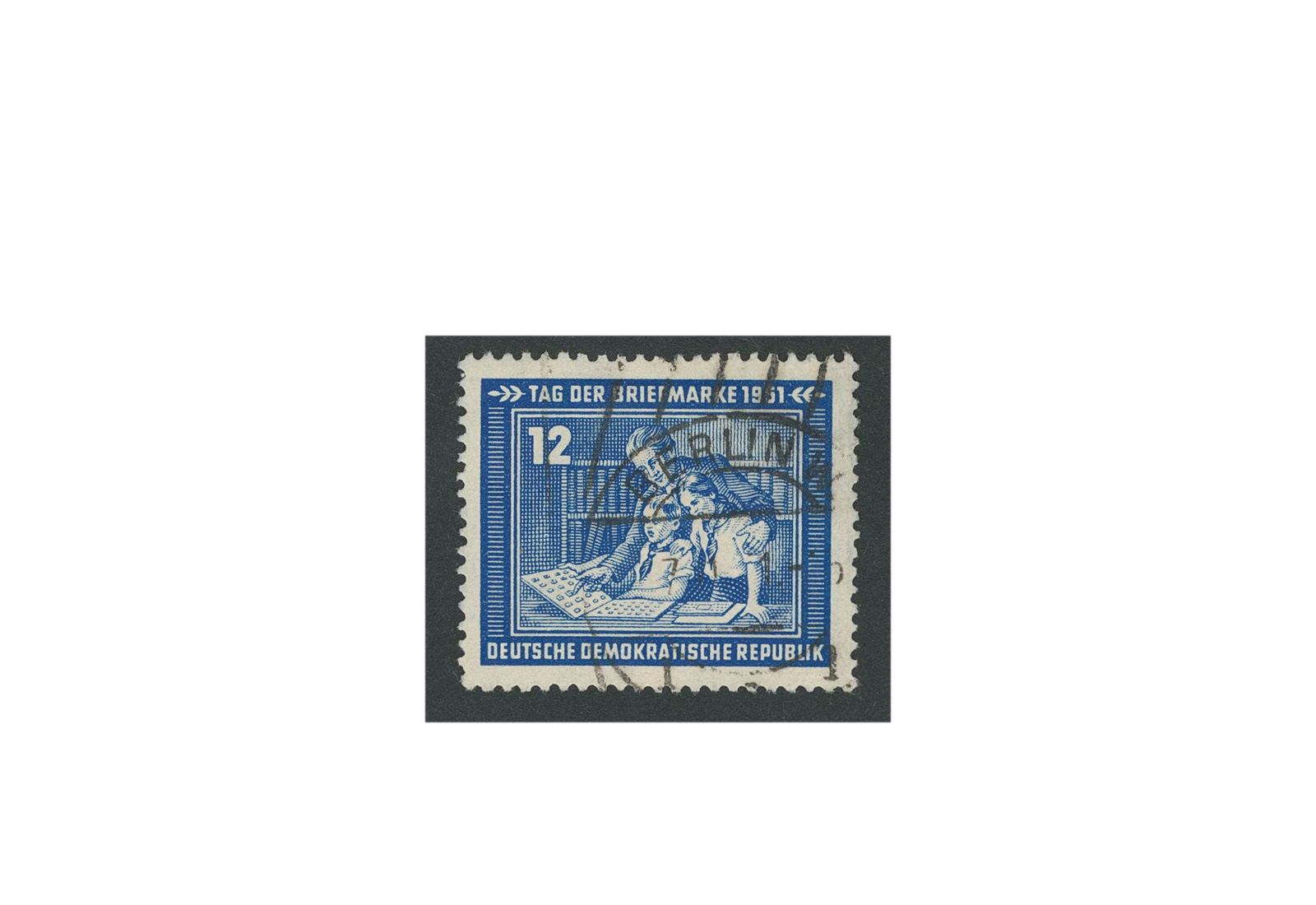 Briefmarke DDR Tag der Briefmarke 1951 Michel-Nr. 295 gestempelt