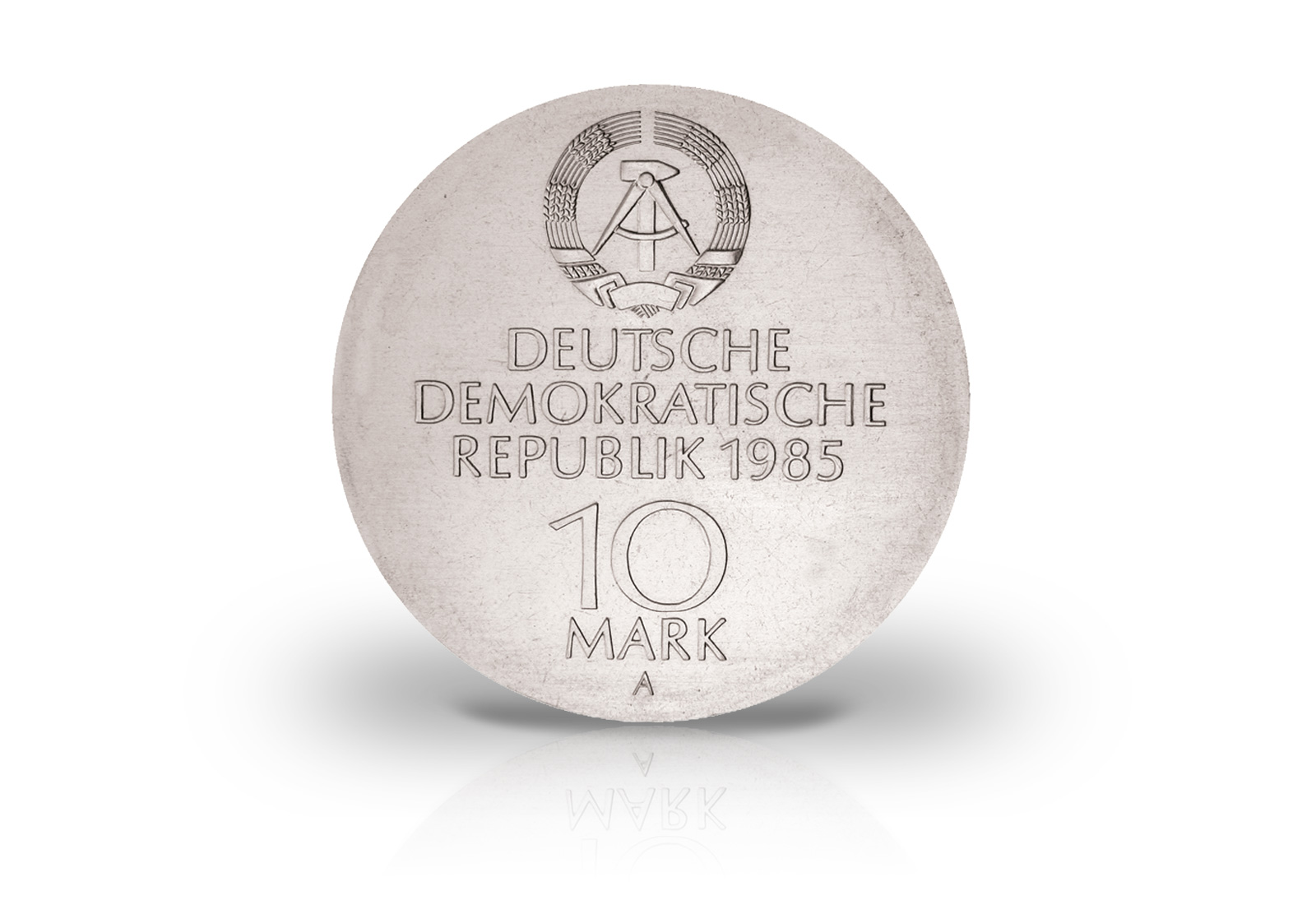 10 Mark Gedenkmünze 1985 DDR Wiedereröffnung Semperoper Jaeger-Nr. 1600