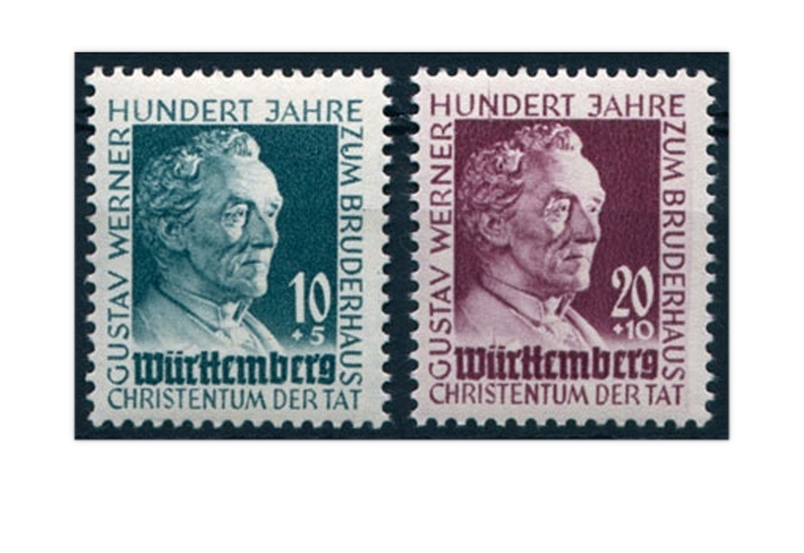 Französische Zone Württemberg Mi.Nr. 47/48 gestempelt