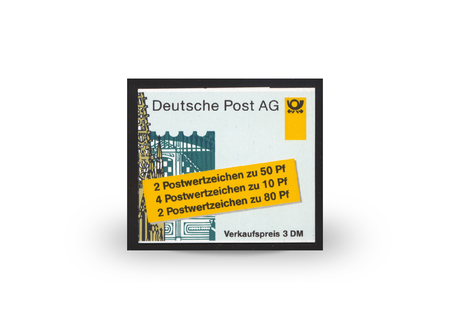 BRD MH 29 b postfrisch Sehenswürdigkeiten 1993/1995