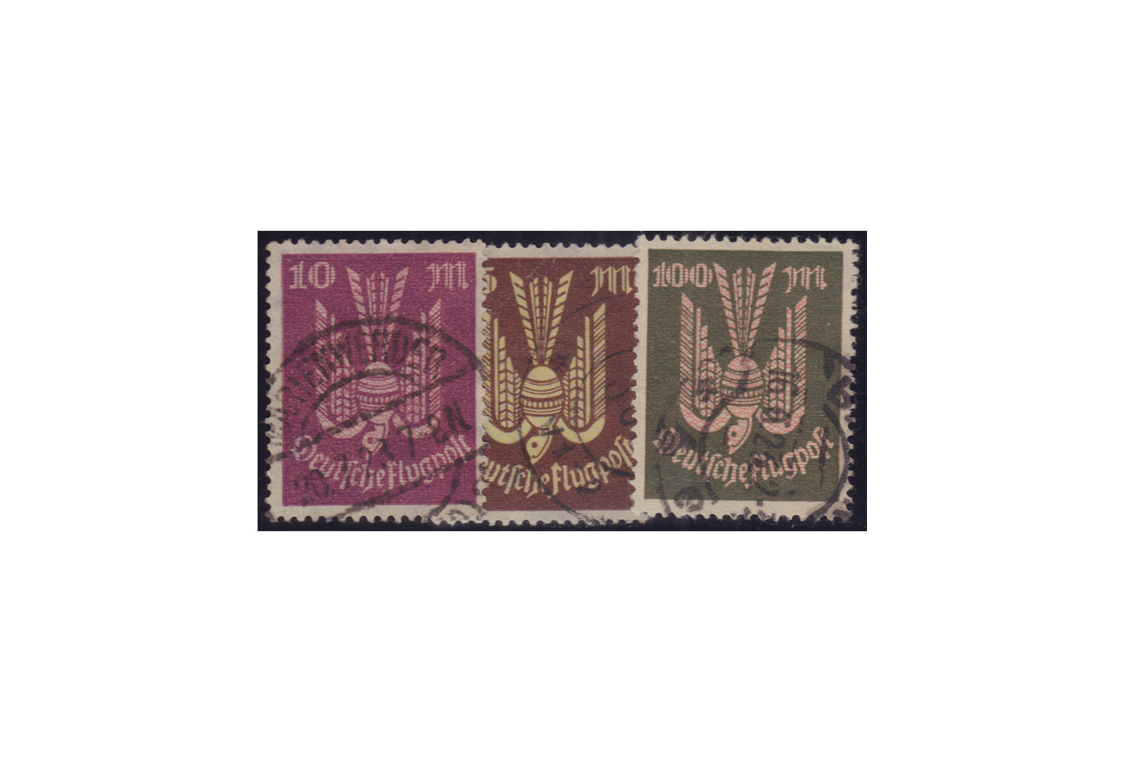 Deutsches Reich Michel 235/7 gestempelt