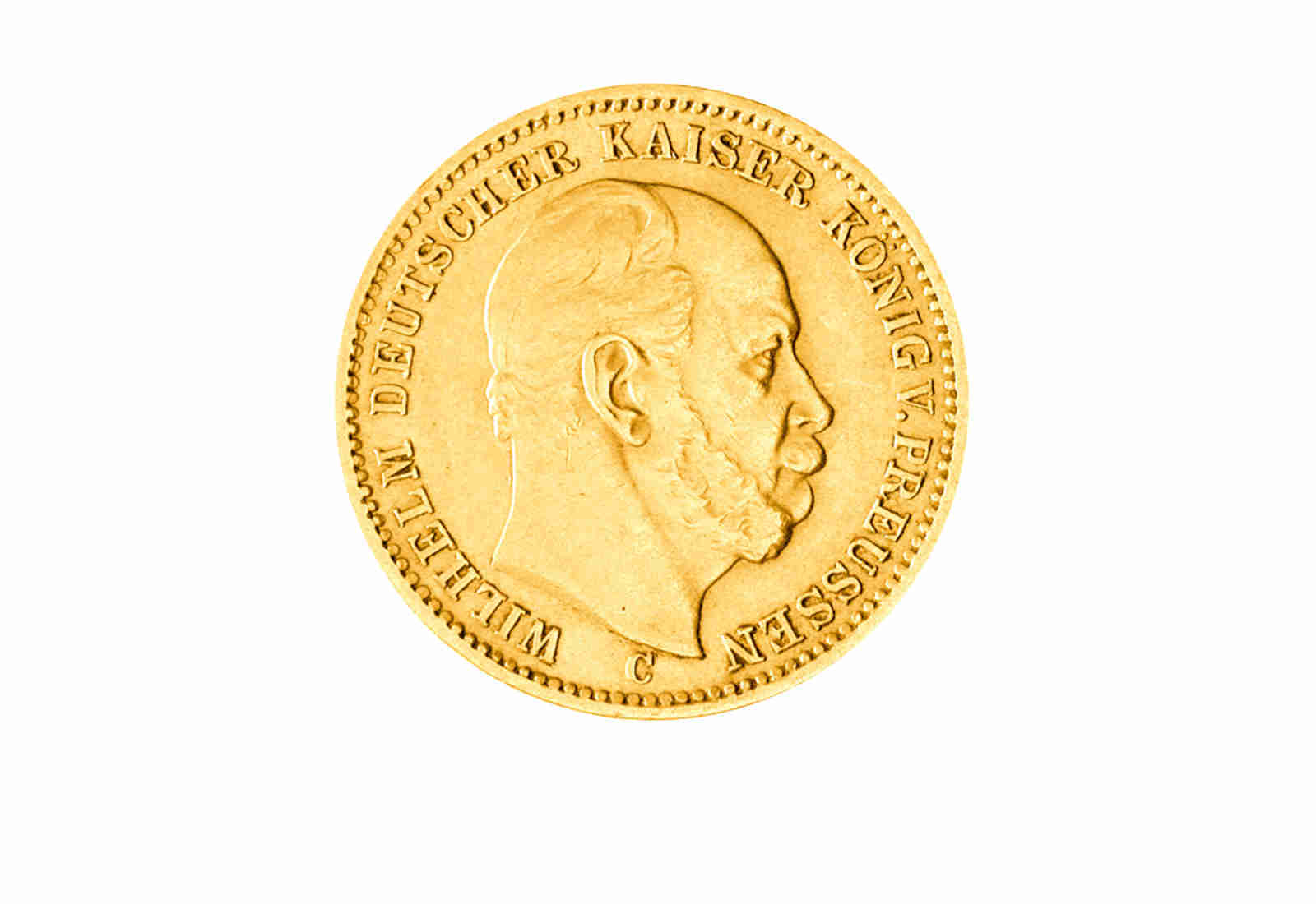 20 Mark 1982 Kaiserreich Wilhelm I Preussen Jaeger-Nr. 243