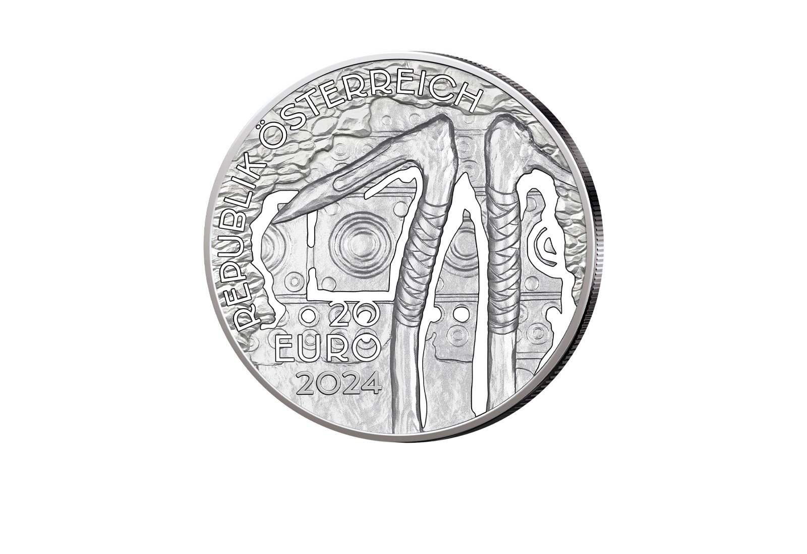 20 Euro Silber 2024 Österreich Bergbau PP