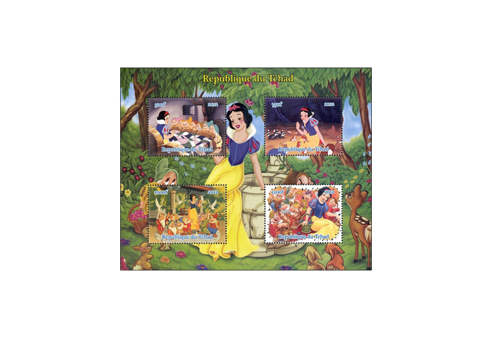 Briefmarke Tschad 150 Marken postfrisch und gestempelt