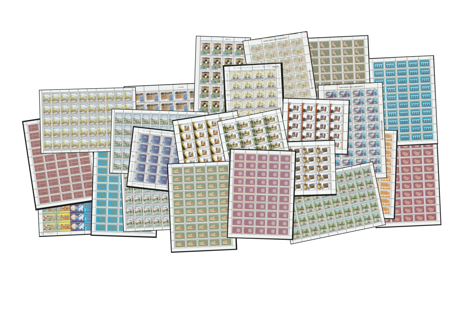 31 Bogen Europa postfrisch