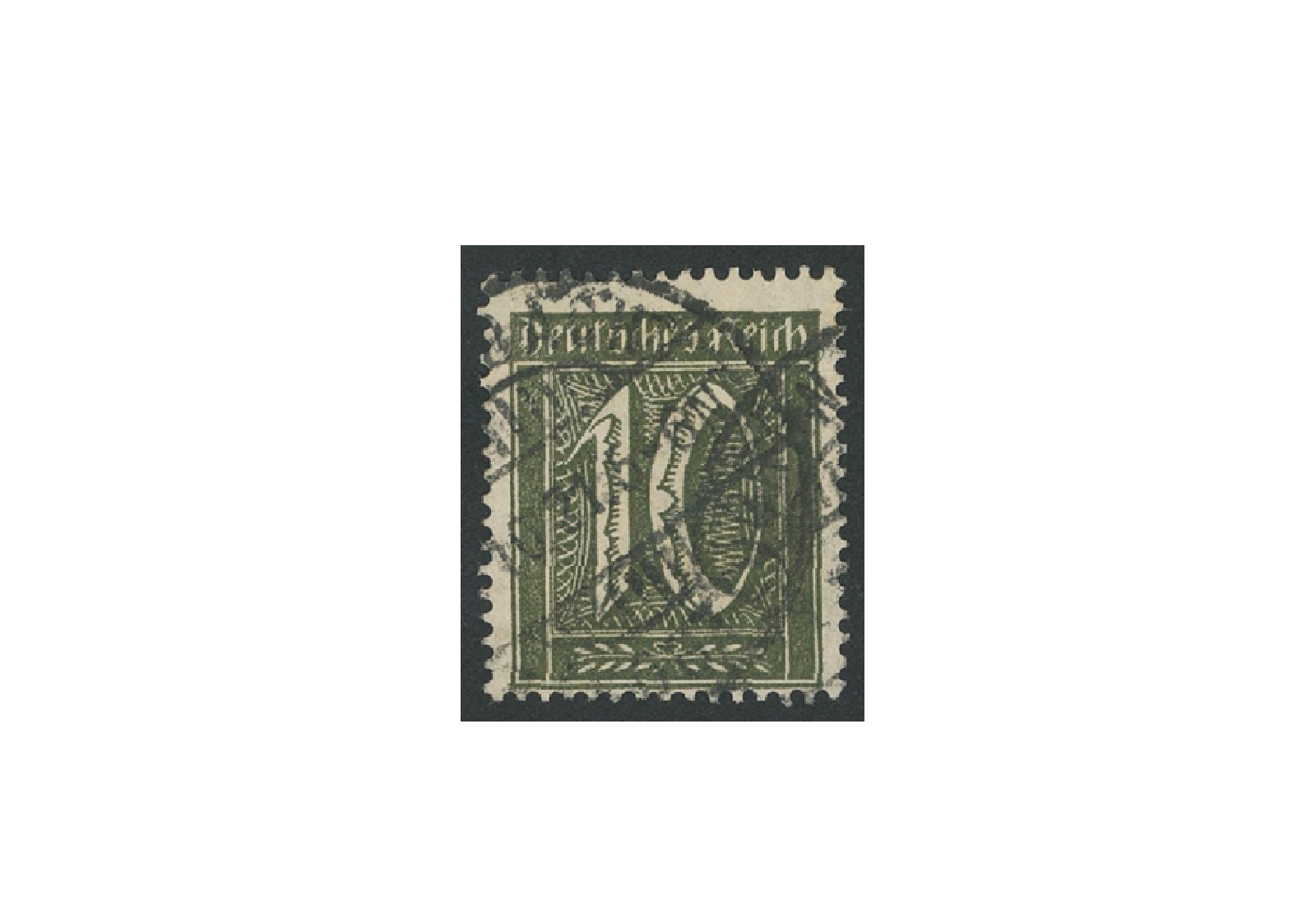 Briefmarke Deutsches Reich Michel-Nr. 159 b gestempelt