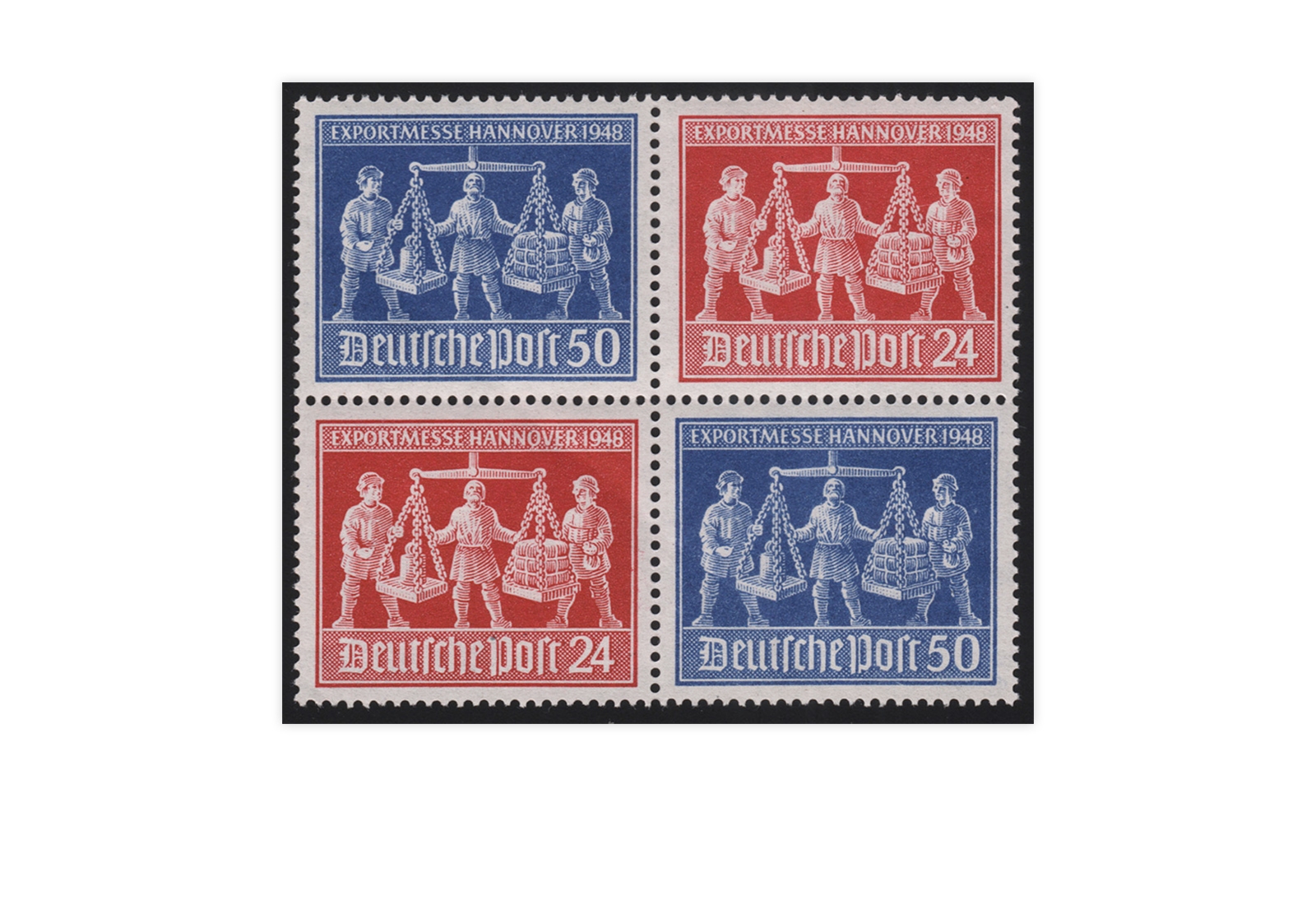 Alliierte Besetzung Exportmesse Hannover Mi.Nr. 969/970 VZd 1 postfrisch