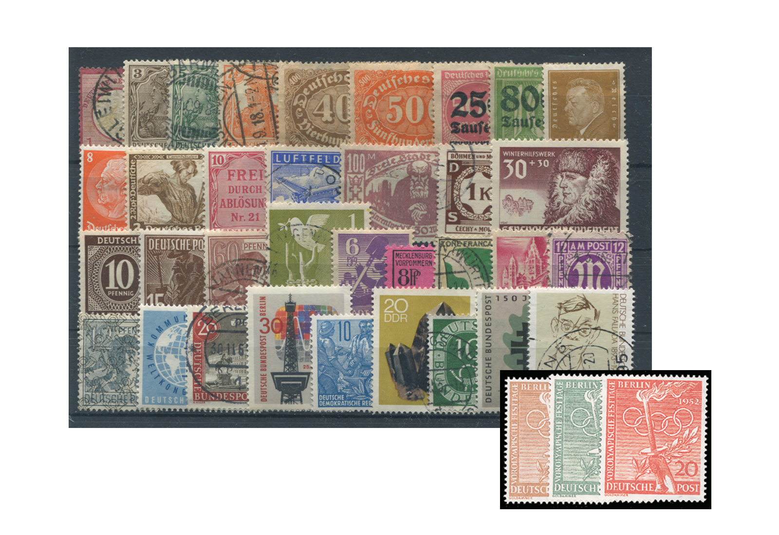 Briefmarken 200 Marken Deutschland