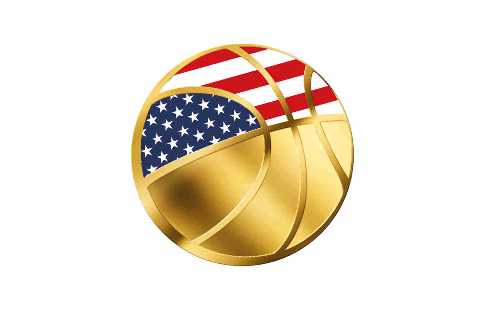Goldmünze Basketball USA 999/1000 Gold Geschenk inkl. Etui Sport