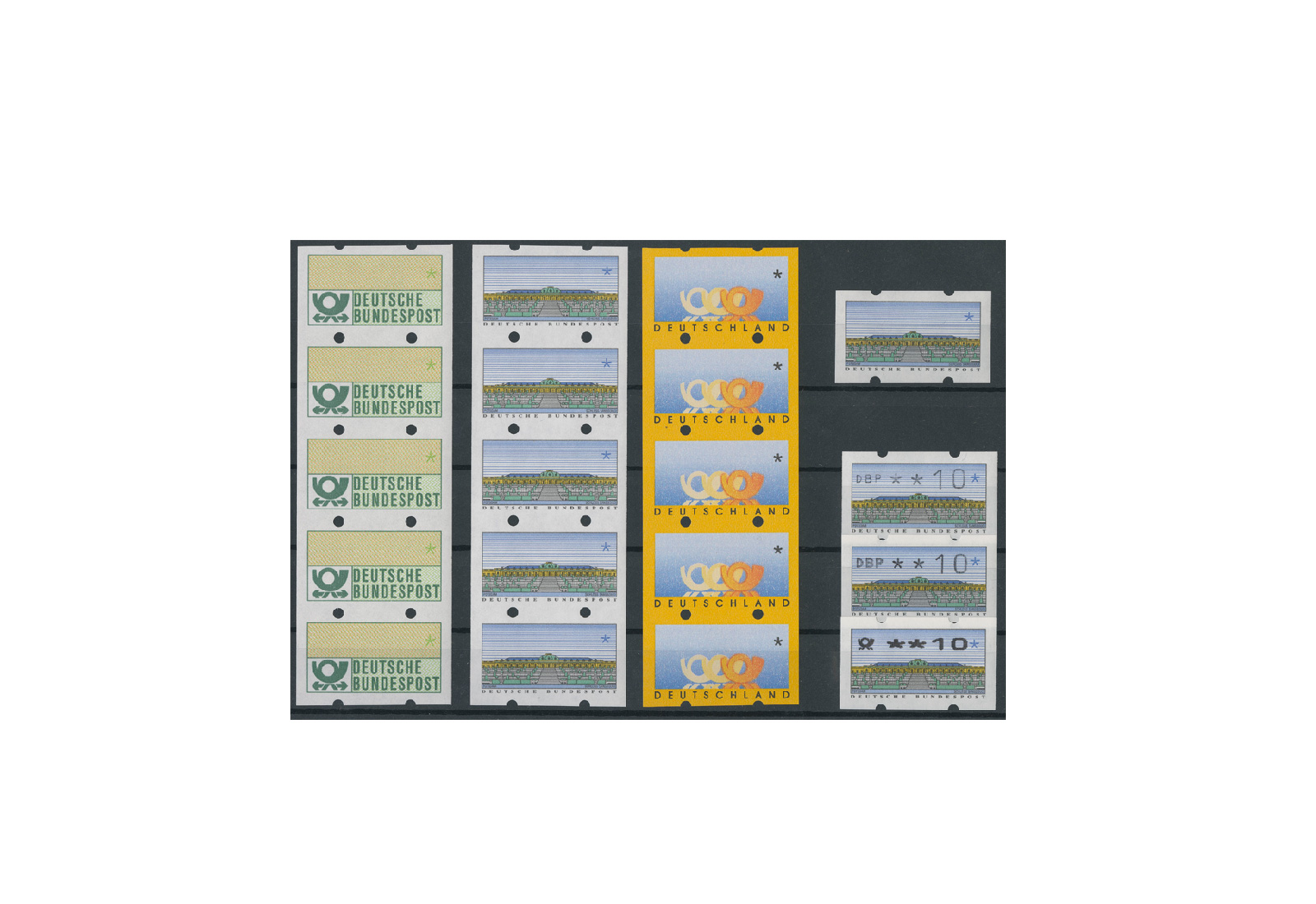 Briefmarken BRD ATM gestempelt