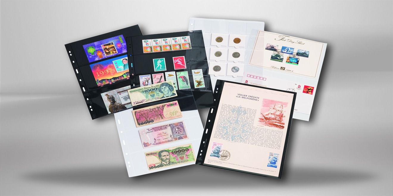 Hüllen GRANDE für Briefmarken