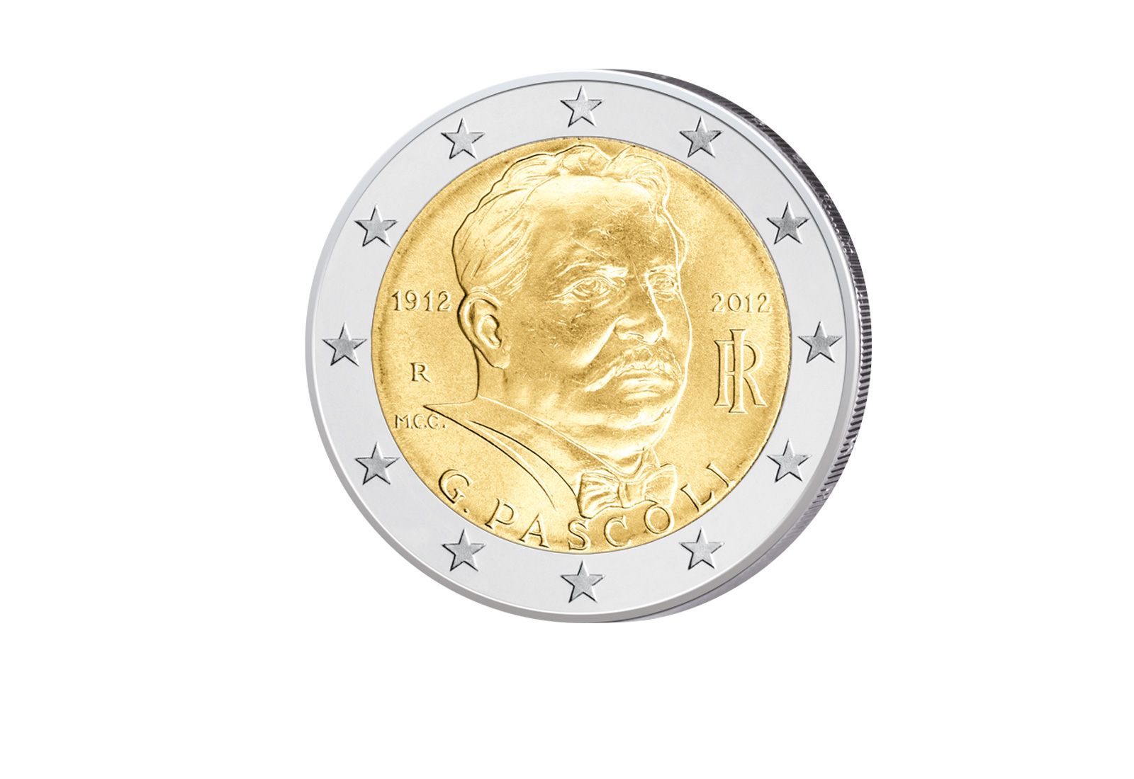 2 Euro 2012 Italien 100. Todestag Giovanni Boccaccio