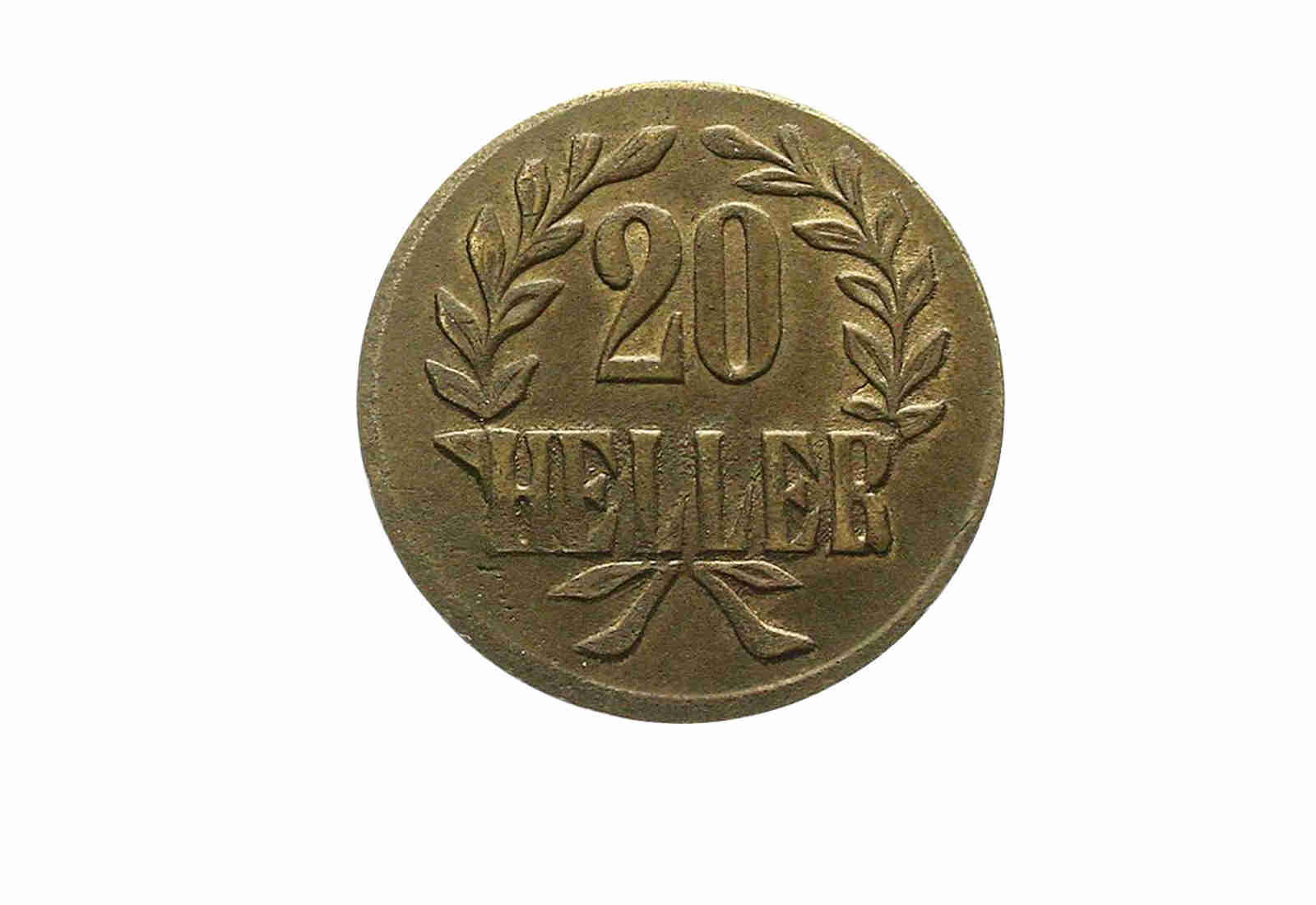 20 Heller 1916 Deutsch-Ostafrika Jaeger-Nr. 727a