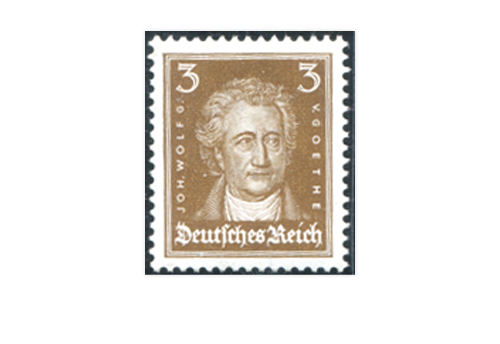 Briefmarke Deutsches Reich Berühmte Deutsche 1926 Michel-Nr. 385 postfrisch