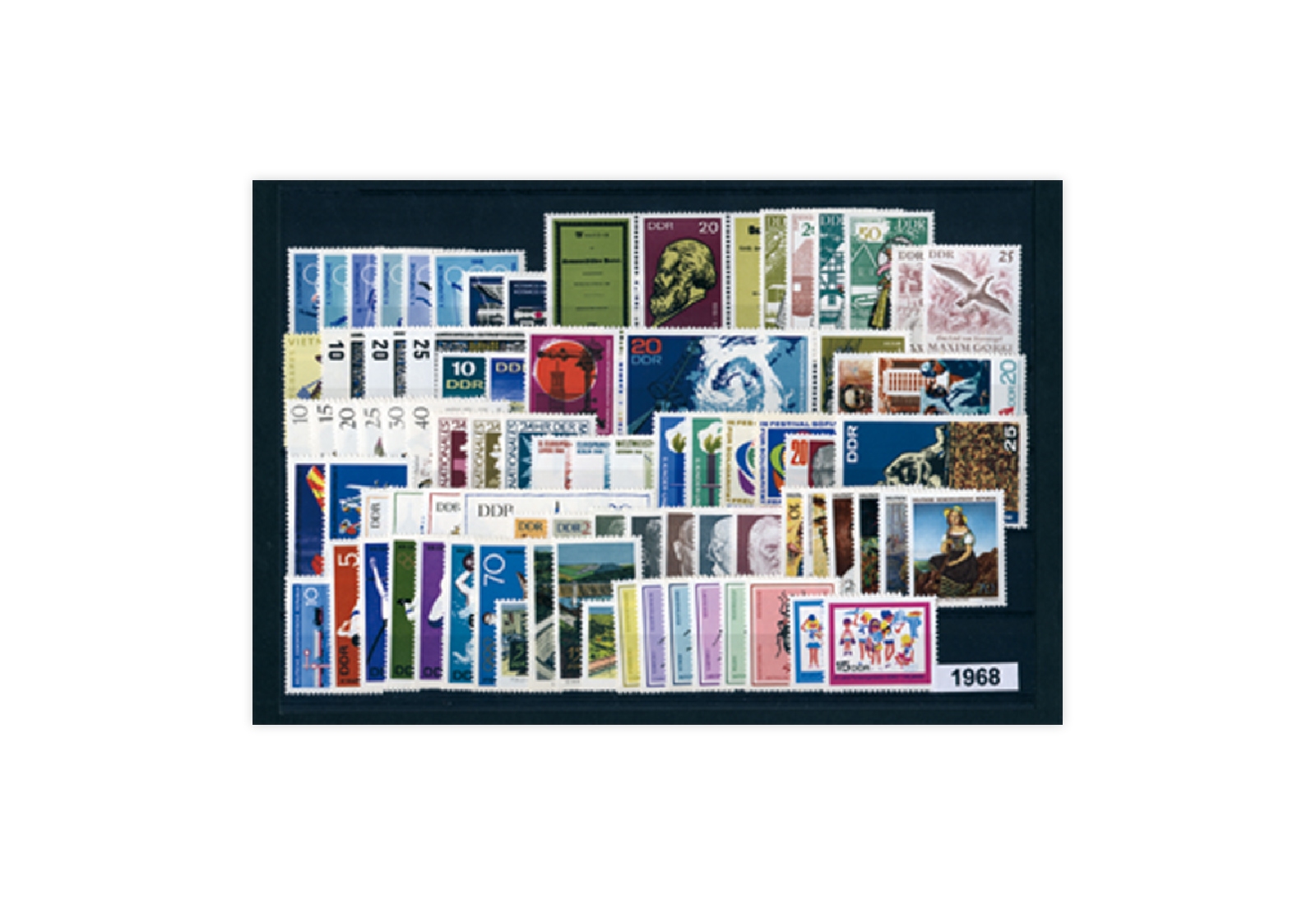 DDR Jahrgang 1968 postfrisch