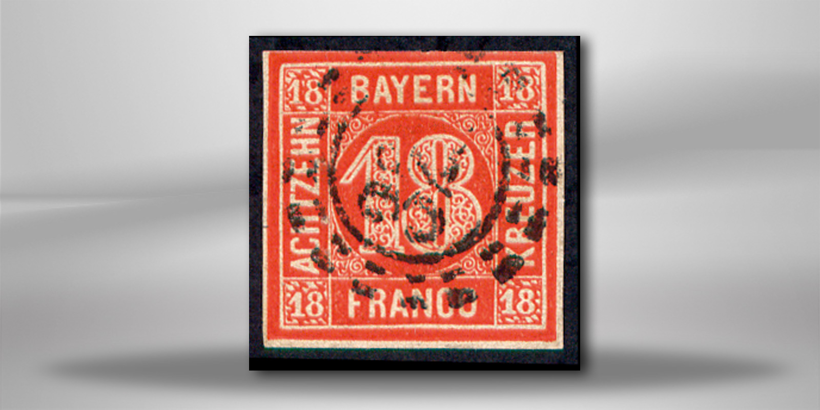 Briefmarke Altdeutschland Bayern Freimarke 1862 Michel-Nr. 13 gestempelt